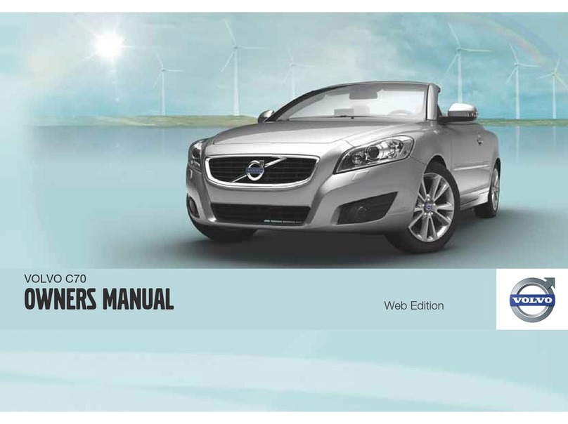 Volvo C70 User manual Volvo C70 User manual