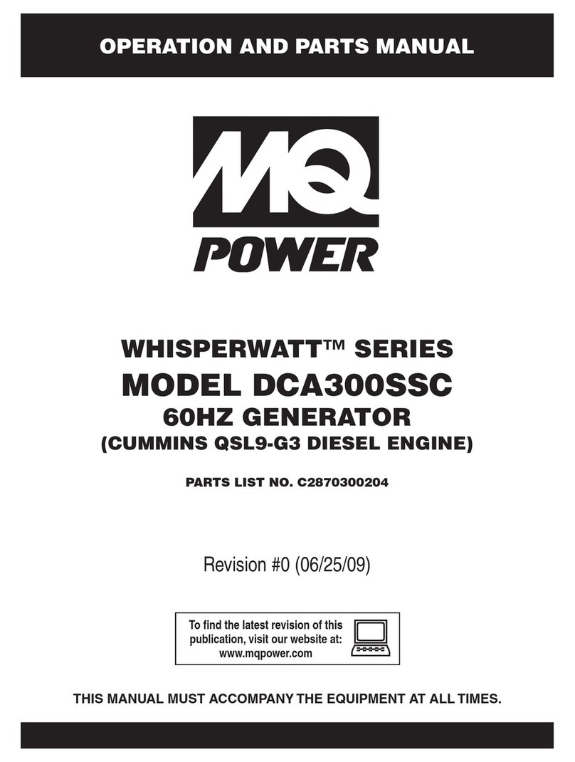 MQ Power DCA300SSC WHISPERWATT SERIES Guide