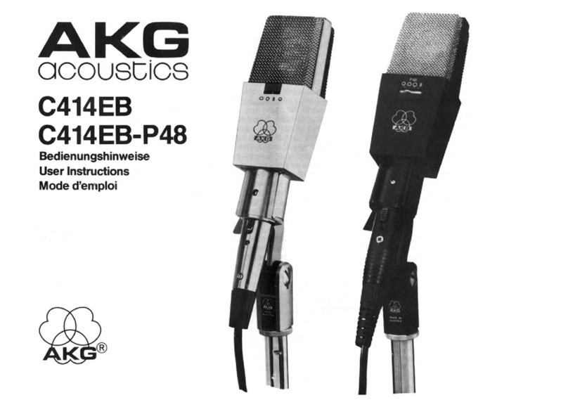 AKG C414EB Installation instructions
