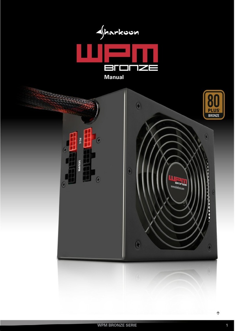 Sharkoon WPM Bronze 400 User manual