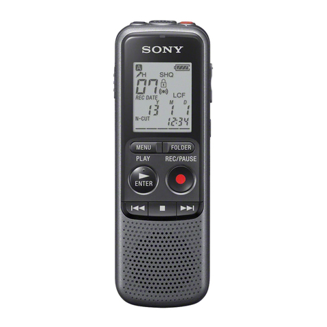 Sony ICD-PX240 User manual