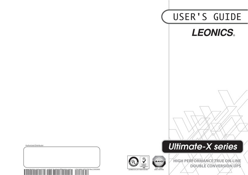 Leonics Ultimate-X 2000VA user guide