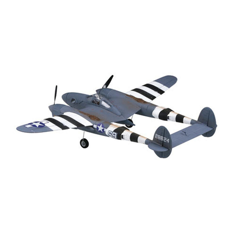 E-FLITE P-38 Lightning 400 ARF User manual E-FLITE P-38 Lightning 400 ARF User manual