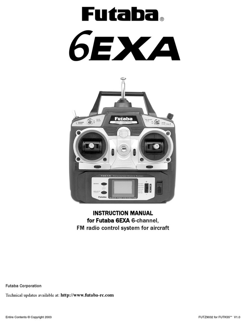 FUTABA 6EXA User manual