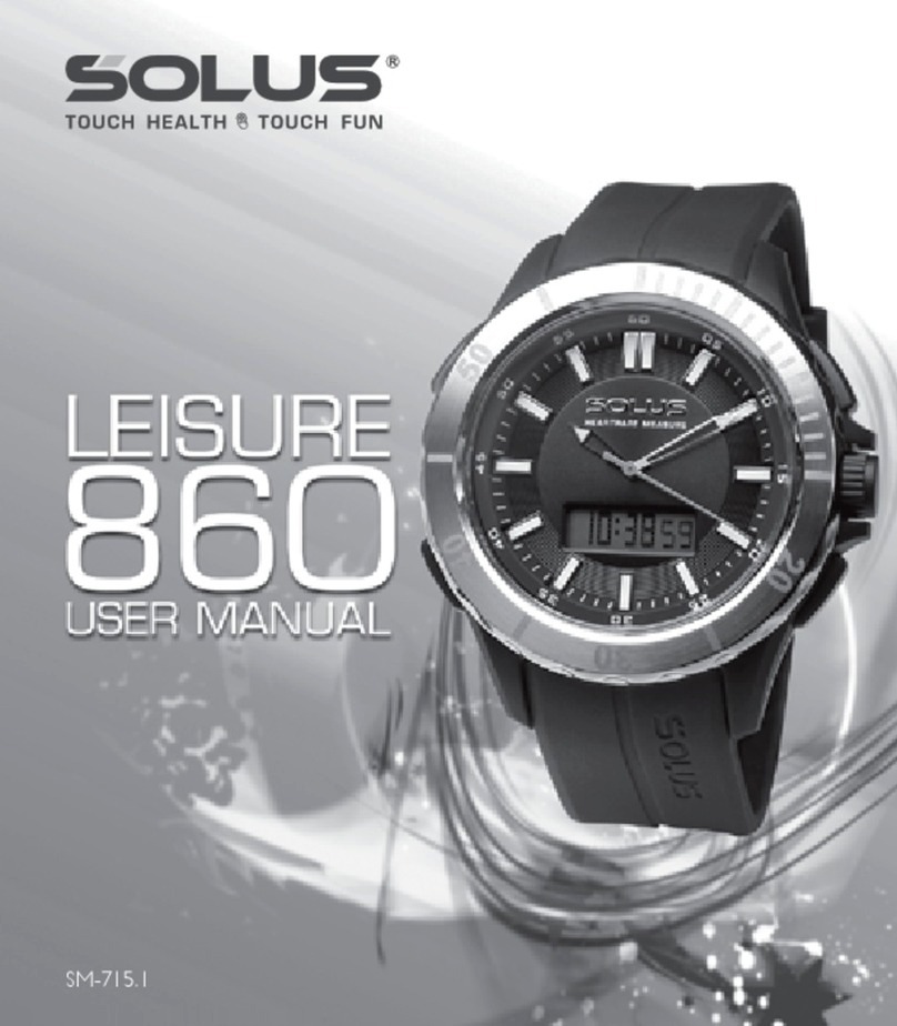 Solus Leisure 860 user manual