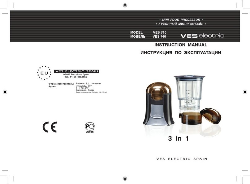VES 740 instruction manual