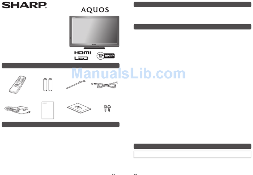 Sharp Aquos LC-24DC50M User manual
