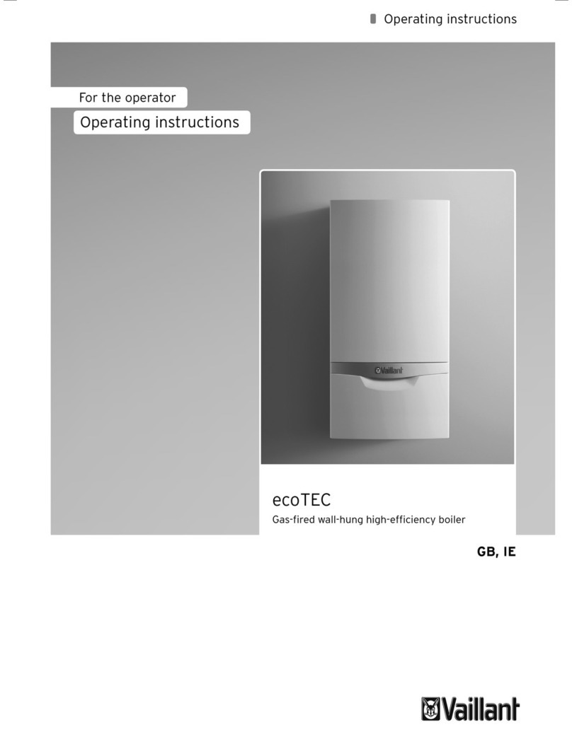 Vaillant VU GB 806/5-5 User manual
