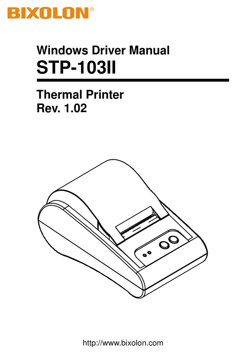 BIXOLON STP-103II Release note