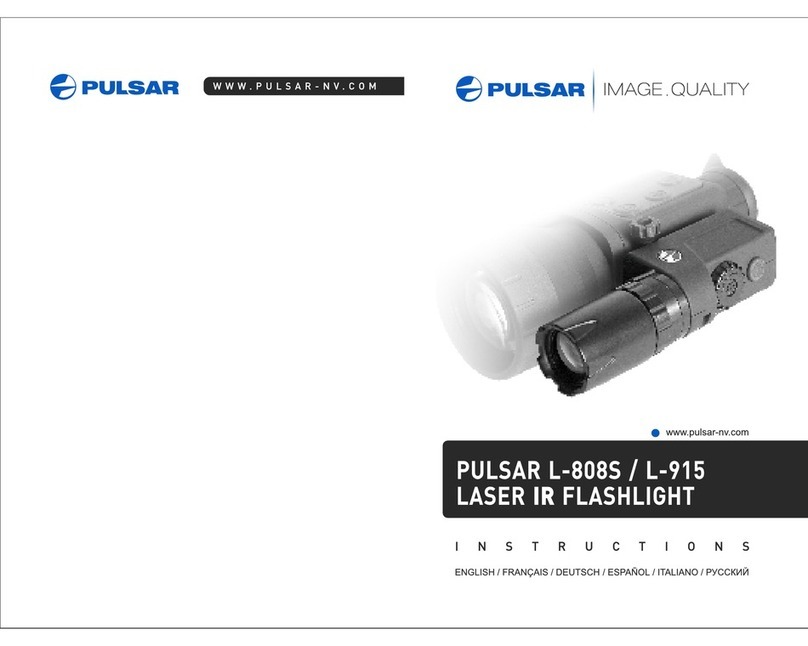 Pulsar L-808S User manual