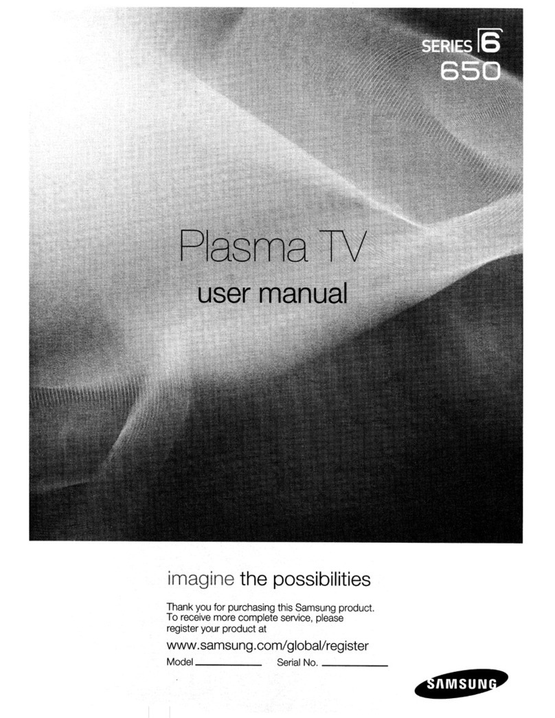Samsung 650 Series User manual Samsung 650 Series User manual