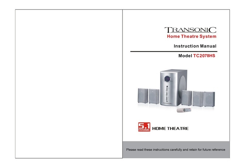 Transonic TC2078HS instruction manual
