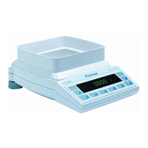 Precisa Series XT User manual