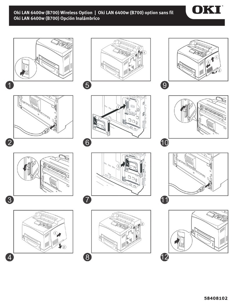 Oki B700 Series User manual Oki B700 Series User manual