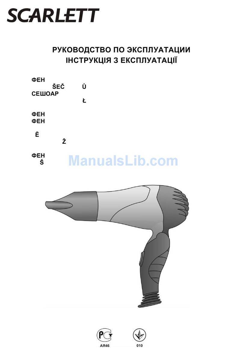 Scarlett SC-076 instruction manual Scarlett SC-076 instruction manual