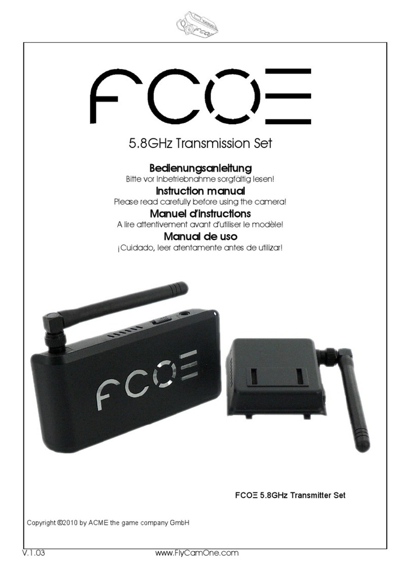 ACME FCOIII instruction manual