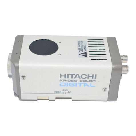 Hitachi KP-D51 User manual