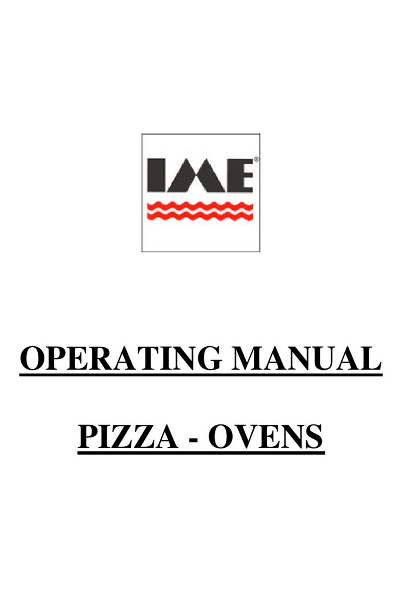IME Pizza 2000 Piccolo operating manual