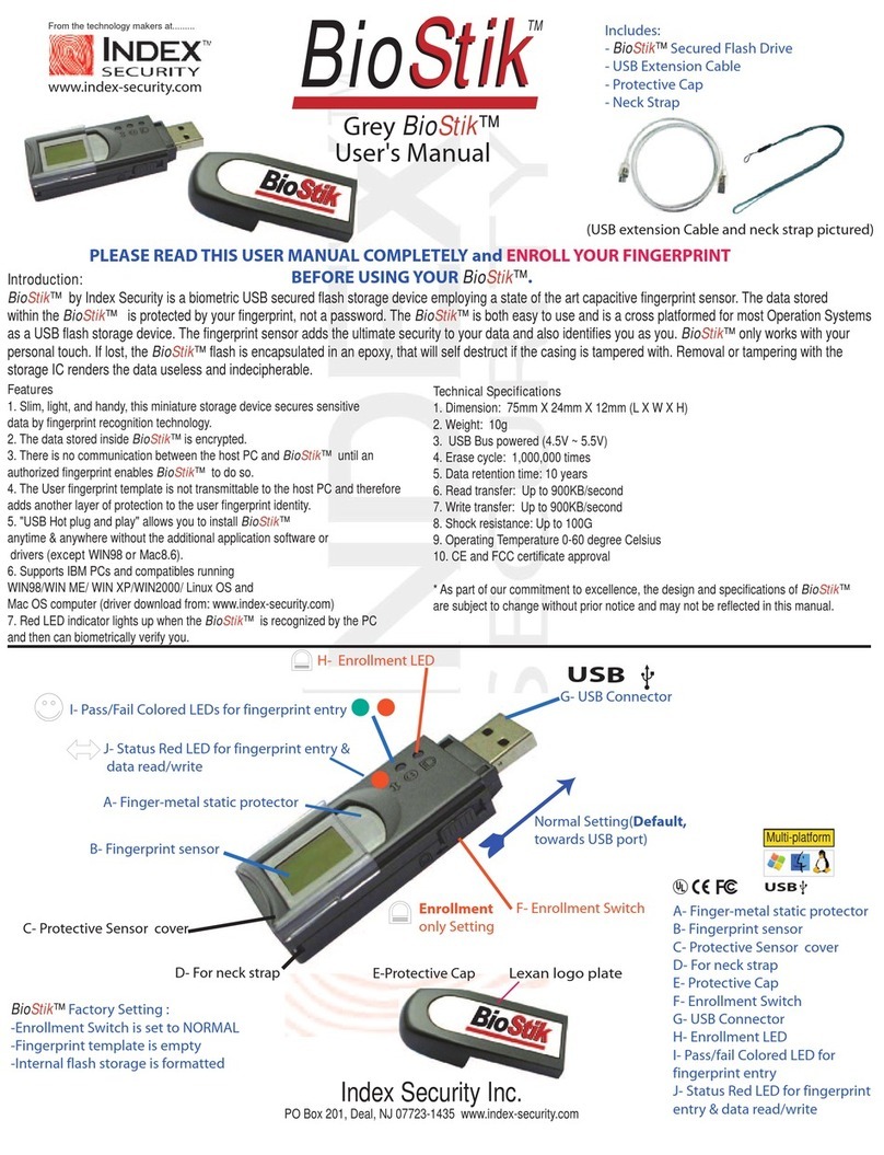 BioStik Grey BioStik user manual