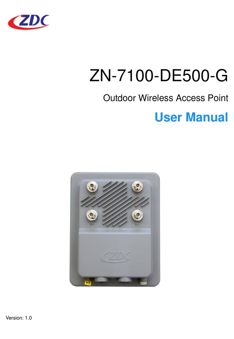 ZDC ZN-7100-DE500-G user manual