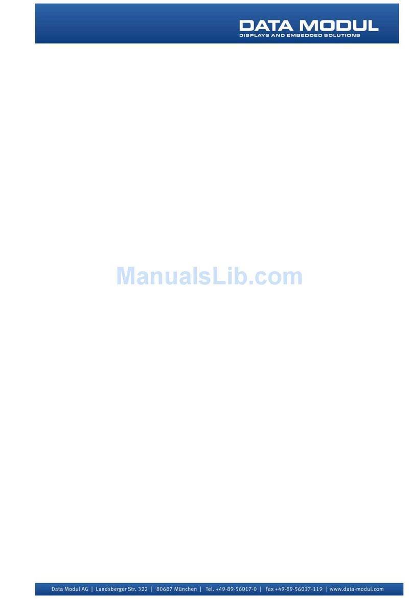 Data Modul MIO-2261 user manual