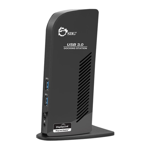 SIIG USB 3.0 Dual Head Docking Station Quick installation guide