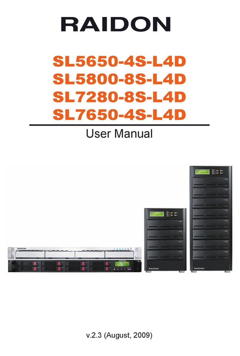 Raidon SL5650-4S-L4D user manual