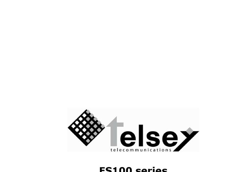 Telsey Telecommunications FS100 series user manual