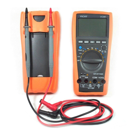 Vichy VC99 3 6/7 DMM user manual