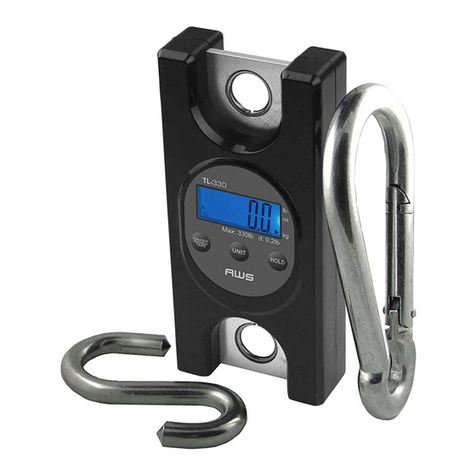 AWS TL-330 (330lb x 0.2lb) user manual