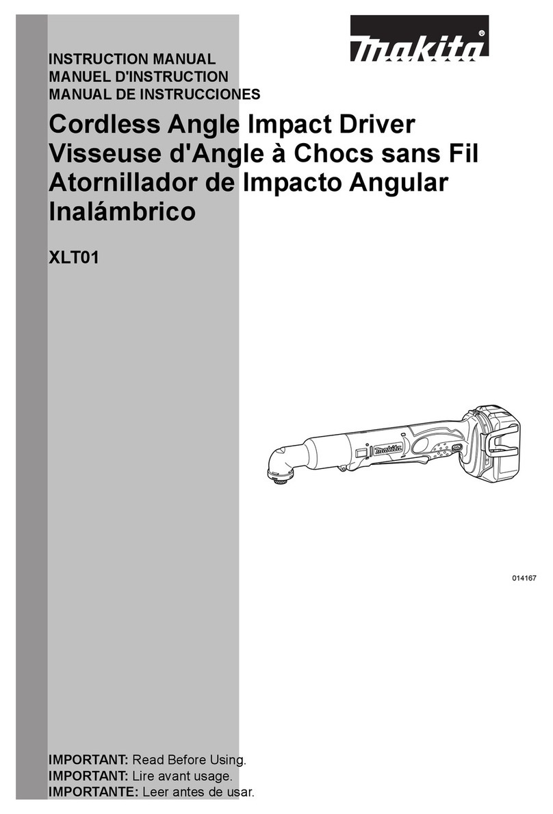 Makita XLT01 User manual