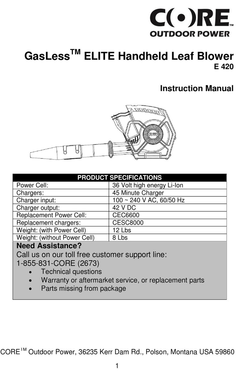 Core E 420 instruction manual