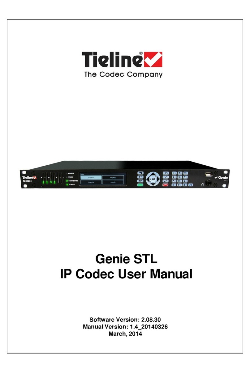 Tieline Genie STL user manual