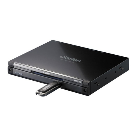 Clarion NAX963HD owner's manual Clarion NAX963HD owner's manual