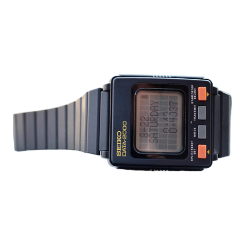 Seiko Data-2000 User manual