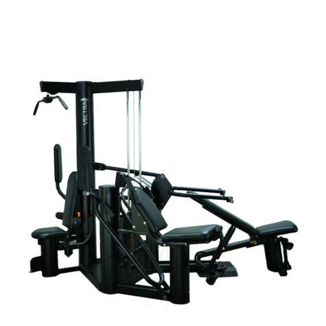 Vectra Fitness On-Line 1850 owner's manual