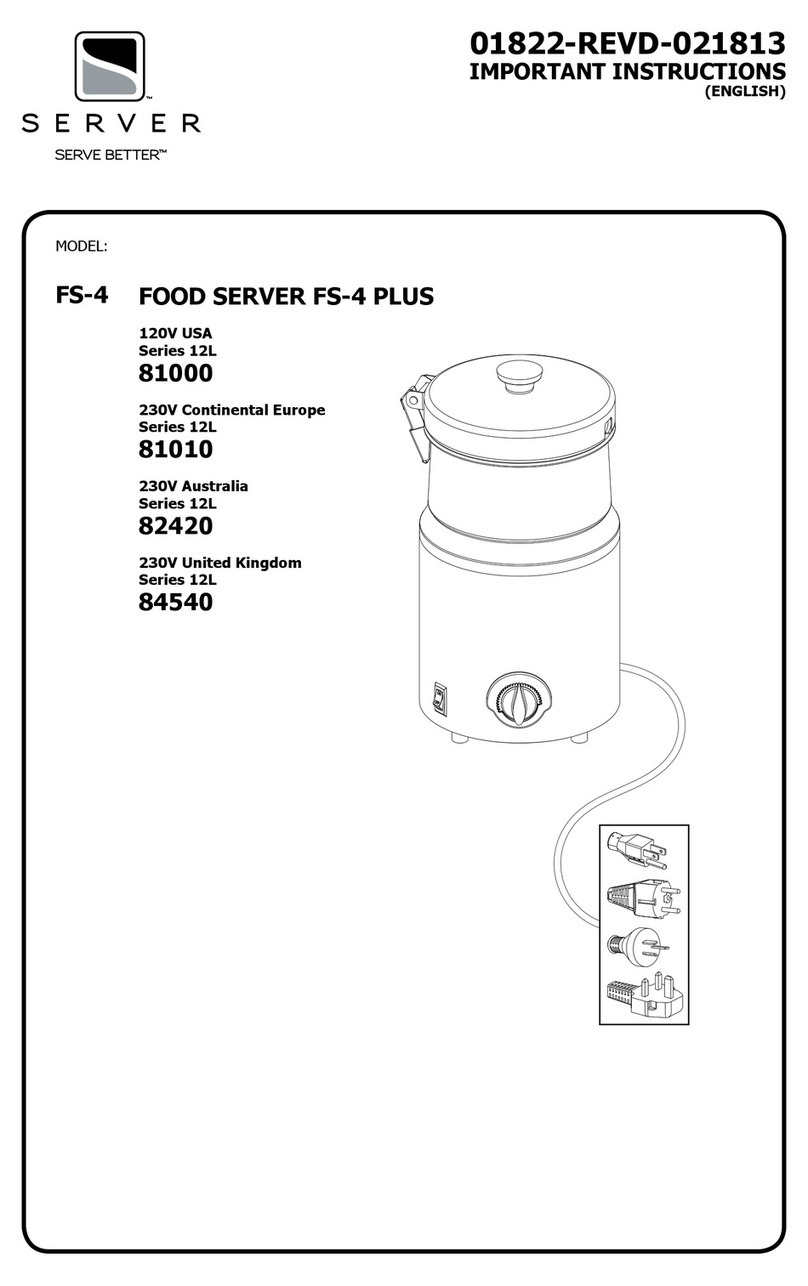 Server TWIN FS-4 Installation instructions manual