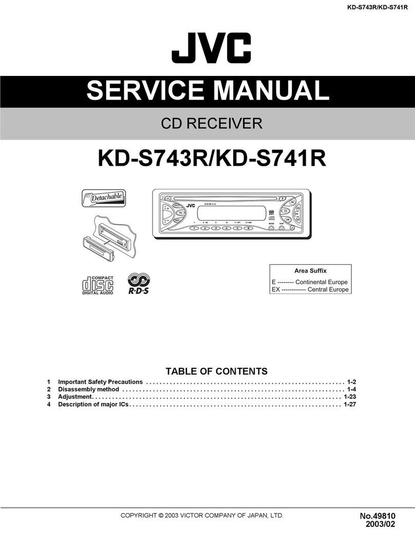 JVC KD-S743R User manual