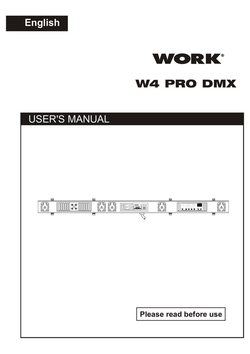 WorkPro W4 PRO DMX user manual