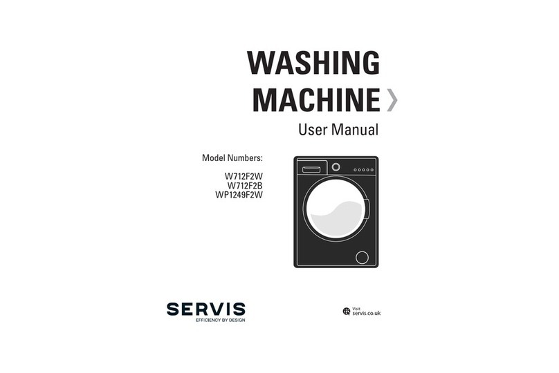 SERVIS W712F2W User manual