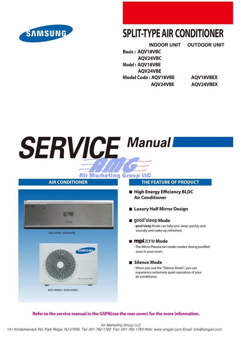 Samsung AQV18VBE User manual