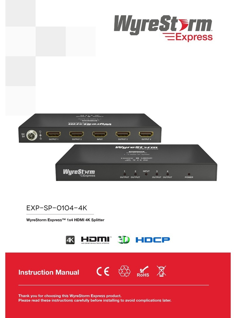 Wyrestorm exp-SP-0104-4K instruction manual