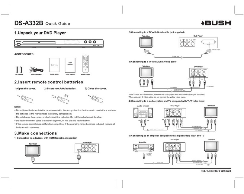 Bush DS-A332B quick guide