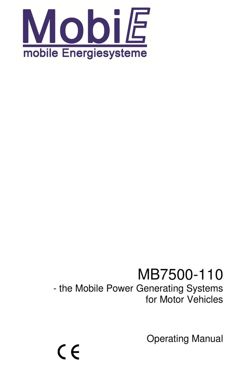 MobiE MB7500-110 operating manual