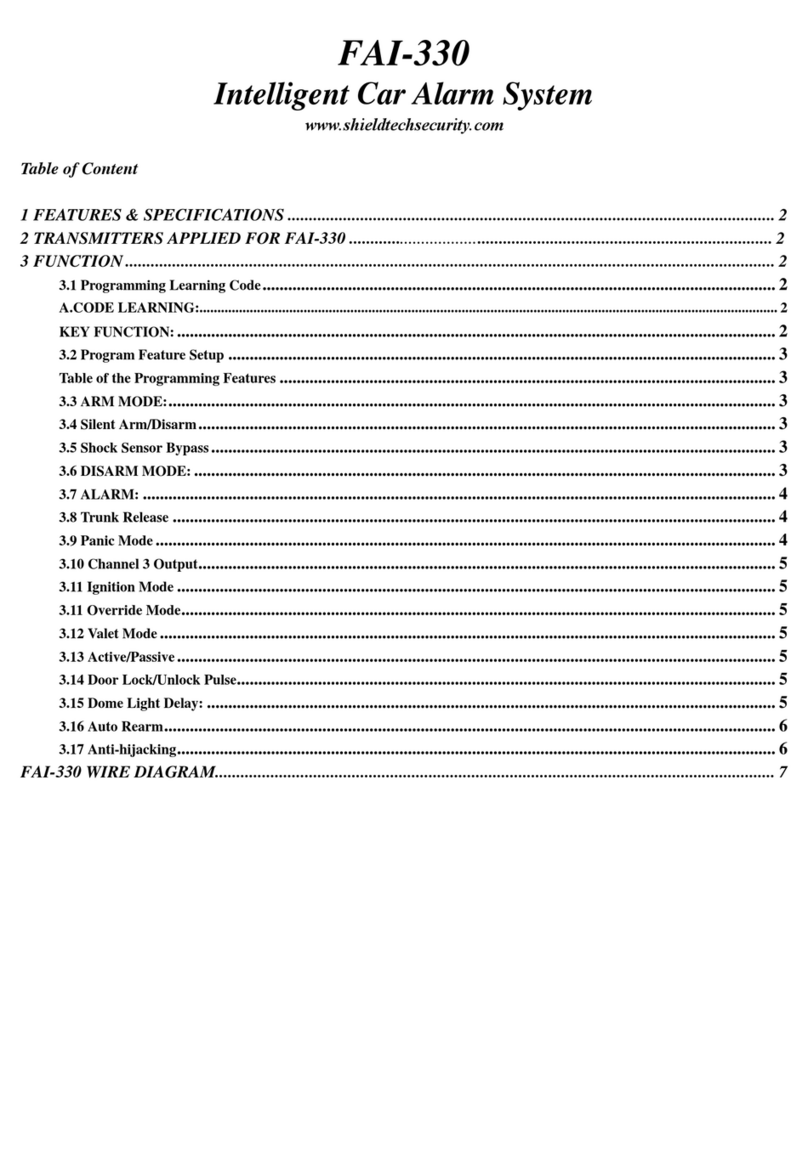 Magicar FAI-330 User manual