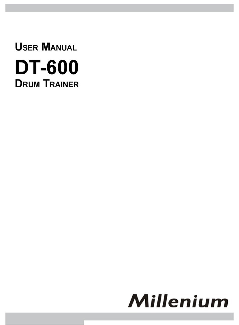 Millenium DT-600 user manual