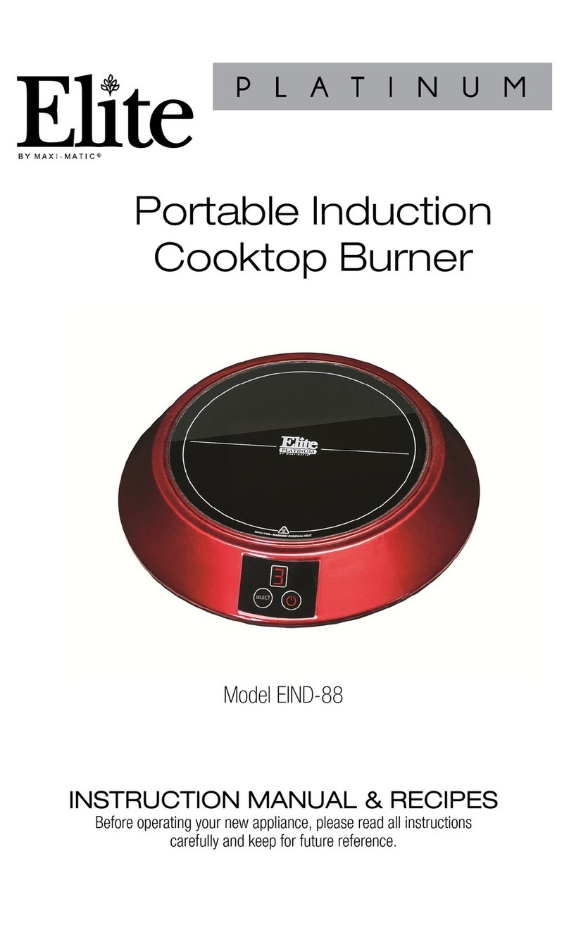 Elite EIND-88 Instruction manual & recipes Elite EIND-88 Instruction manual & recipes
