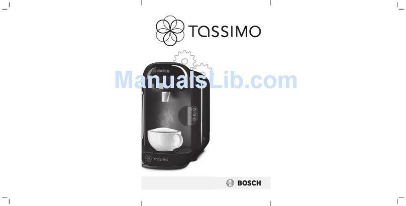 Bosch Tassimo TAS 12xxUC instruction manual
