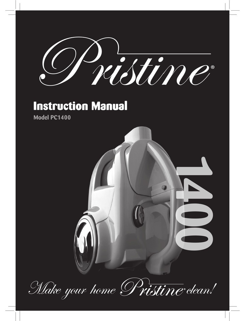 pristine PC1400 instruction manual