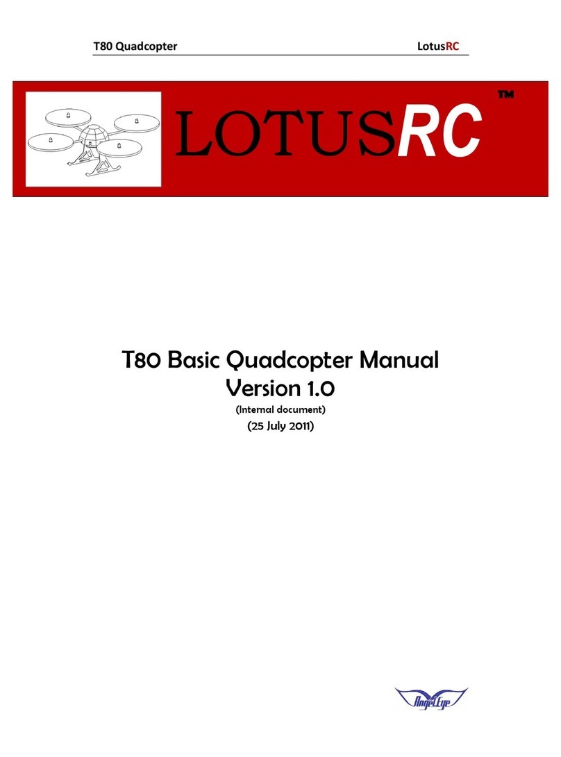 LotusRC T80 Basic User manual